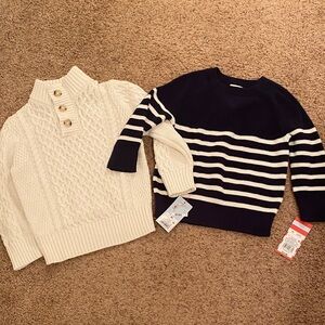 Bundle of boys sweaters